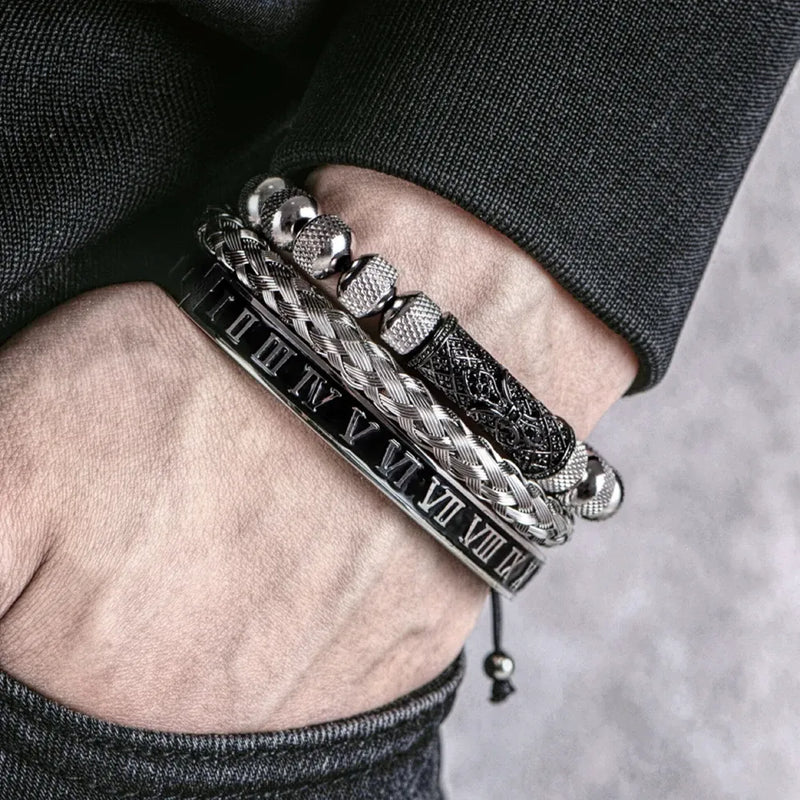 Imperial Roman Bracelet Set