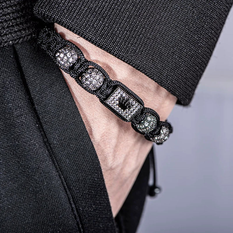 Black Crown Bracelet