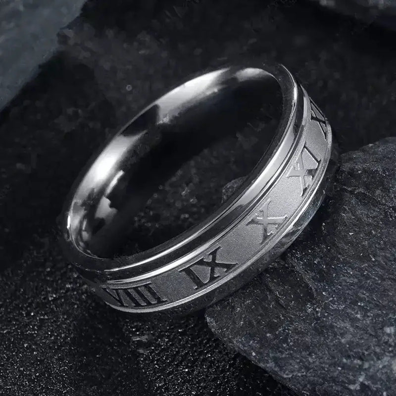 Roman Emperor Ring - Silver