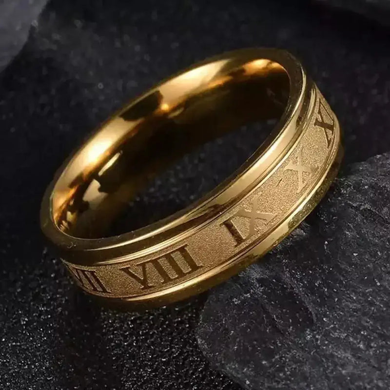 Roman Emperor Ring - Gold