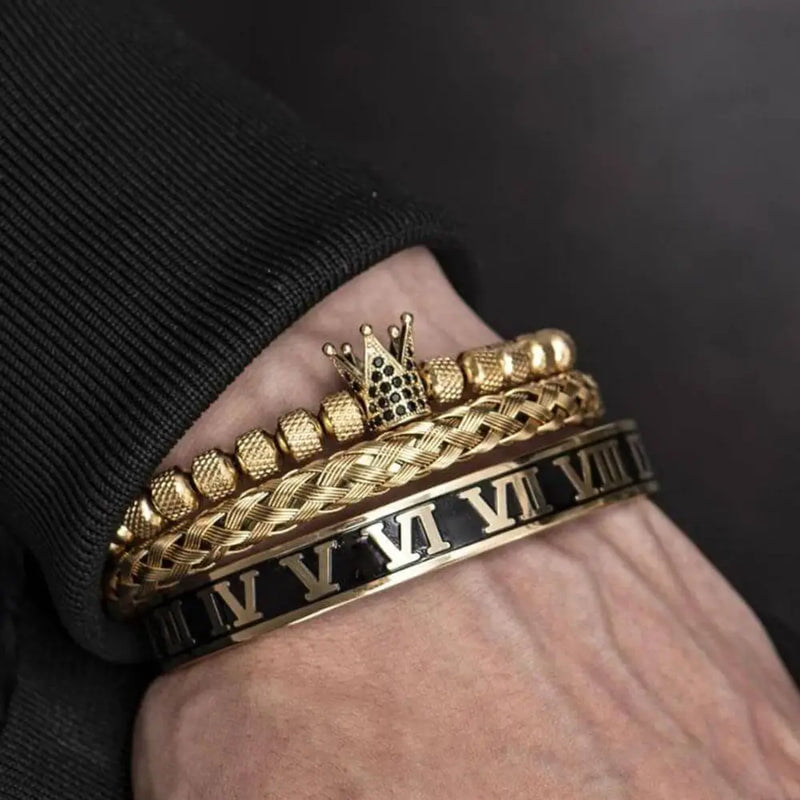 Roman Emperor Bracelet Set