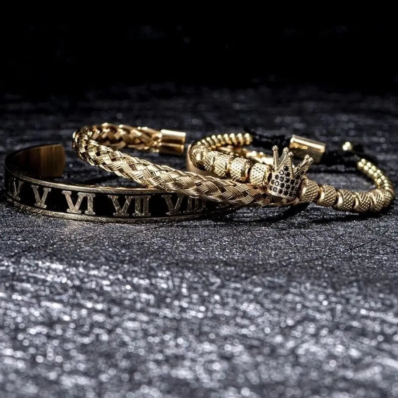 Roman Emperor Bracelet Set