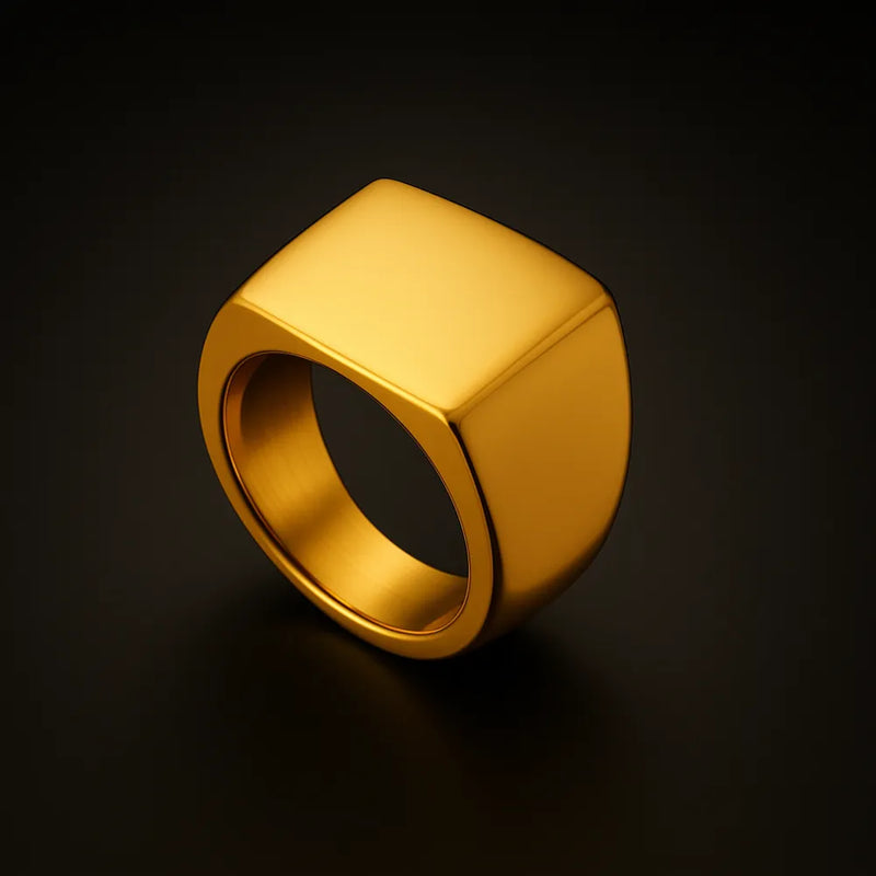 Signet Ring - Gold