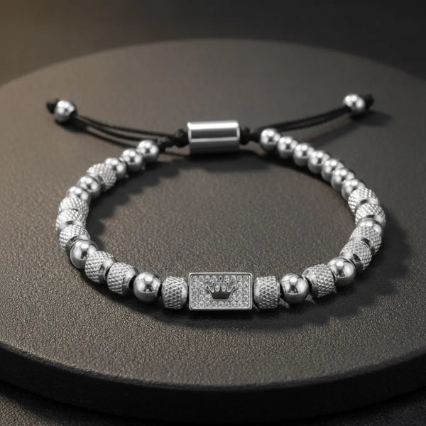 King Crown Bracelet - Silver